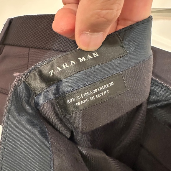 Zara Mens Suit Jacket Blazer & Pants - Picture 3 of 4